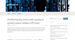 Desktop Screenshot of godevops.net